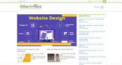 Desktop Screenshot of otherarticles.com